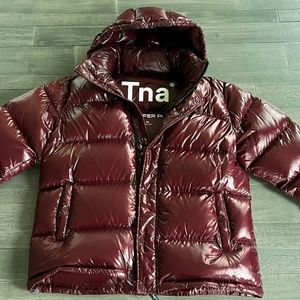 Tna Super Puff dark red women's XL
